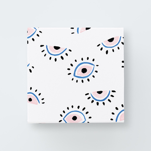 1 eye love you print