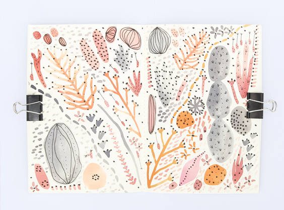 3a christmas watercolor