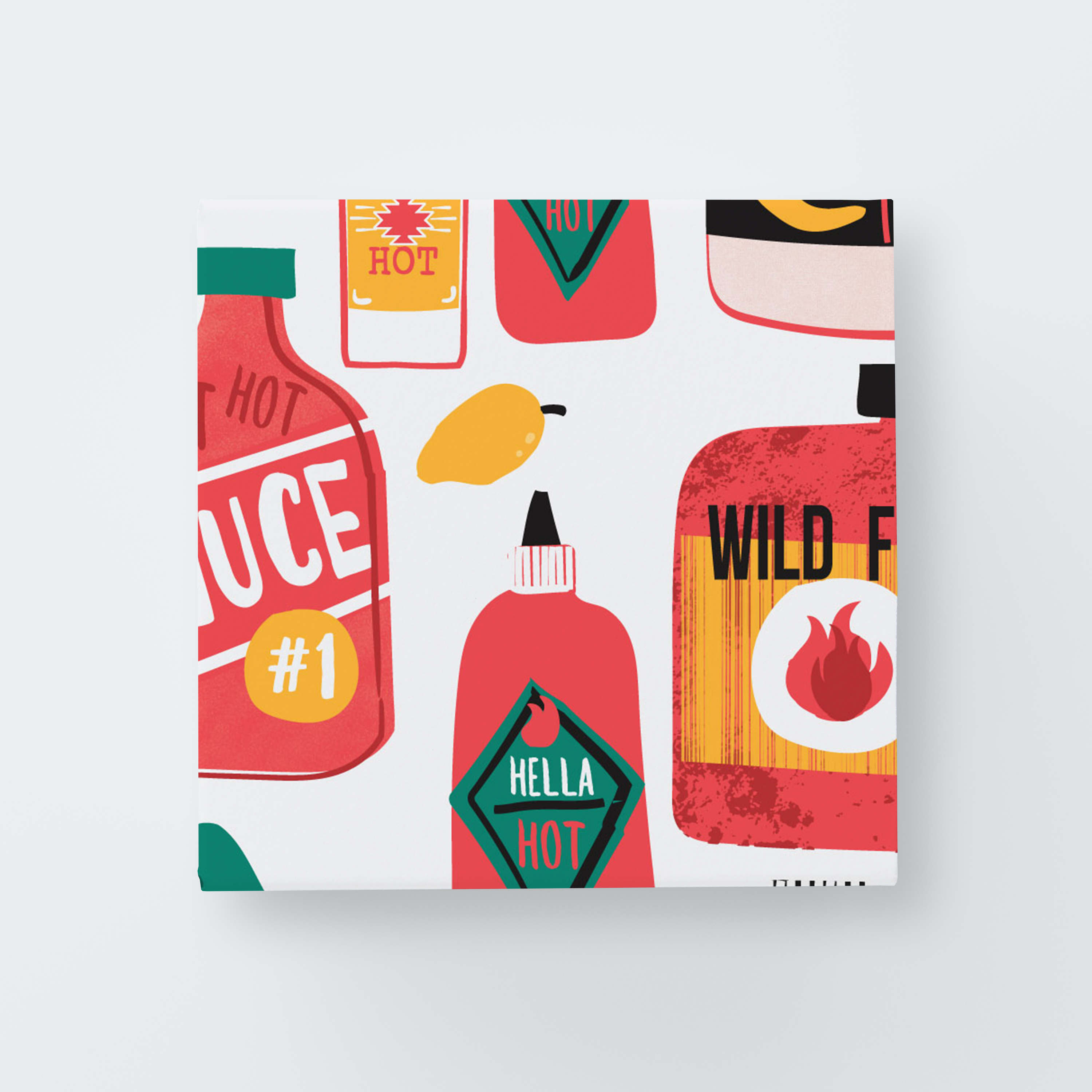 Hot Hot Hot Print Greetabl